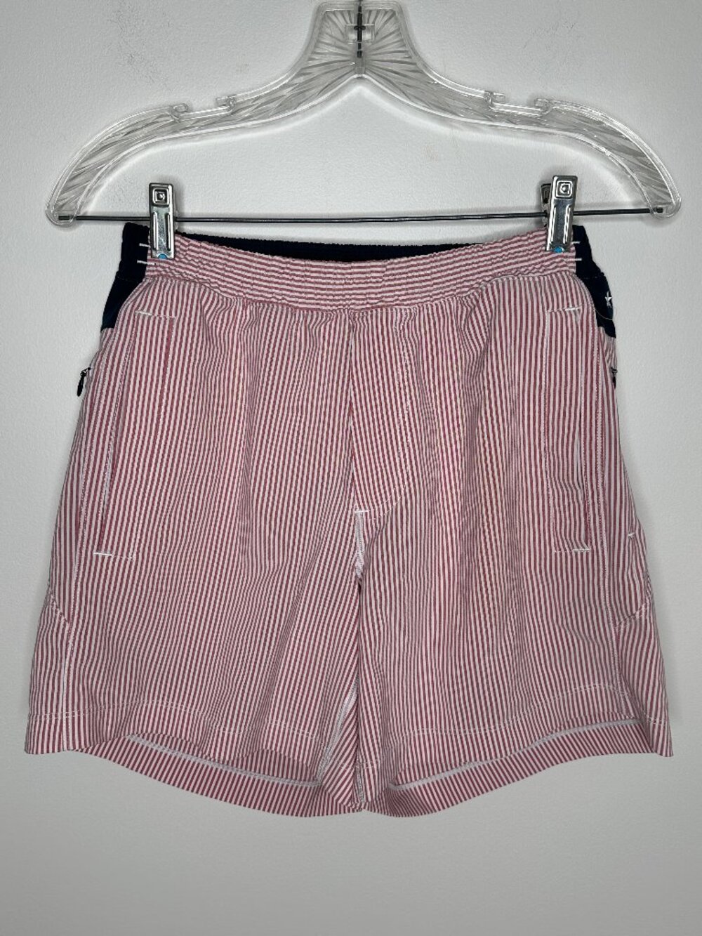 Birddogs Men's Swim Trunks S.S. Tuddys American Flag Lined Regular Small